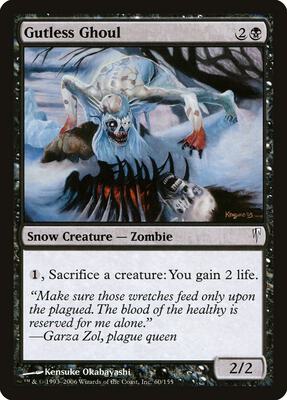 Gutless Ghoul card from Coldsnap
