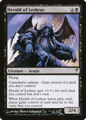 Herald of Leshrac card from Coldsnap