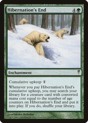 Hibernation's End card from Coldsnap