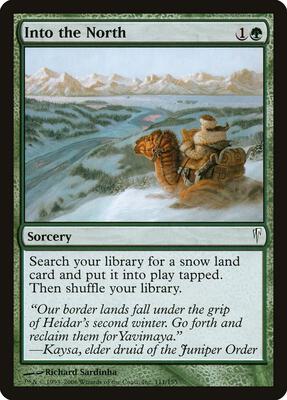Into the North card from Coldsnap