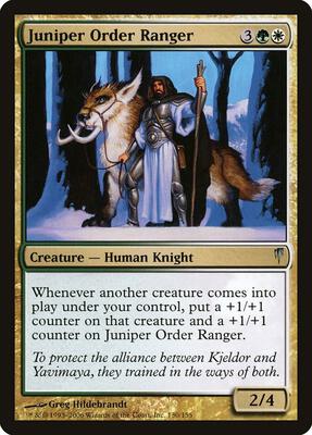 Juniper Order Ranger card from Coldsnap