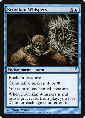 Krovikan Whispers card from Coldsnap