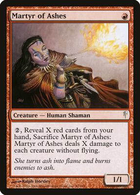 Martyr of Ashes card from Coldsnap