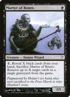 Martyr of Bones card from Coldsnap