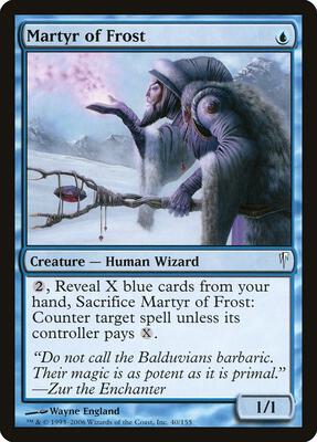 Martyr of Frost card from Coldsnap