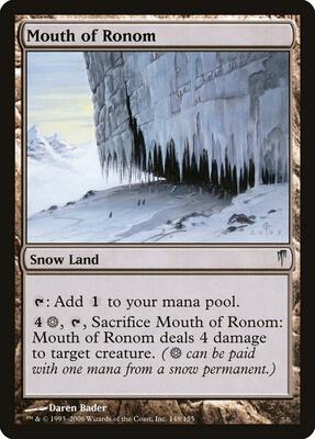 Mouth of Ronom card from Coldsnap