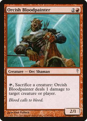 Orcish Bloodpainter card from Coldsnap