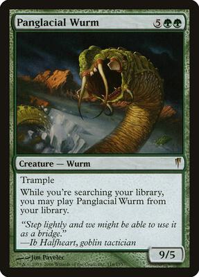 Panglacial Wurm card from Coldsnap