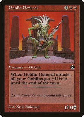 Goblin General card from Portal Second Age