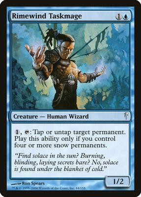 Rimewind Taskmage card from Coldsnap