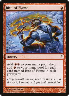 Rite of Flame card from Coldsnap