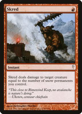 Skred card from Coldsnap