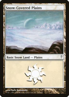 Snow-Covered Plains card from Coldsnap