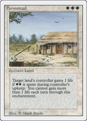 Farmstead card from Revised Edition
