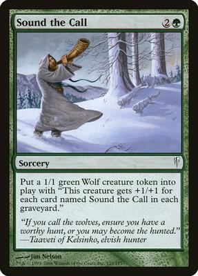 Sound the Call card from Coldsnap