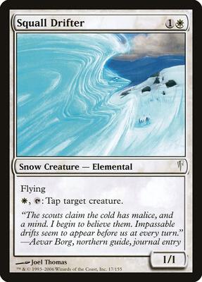 Squall Drifter card from Coldsnap