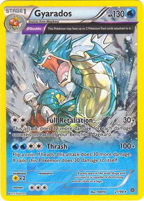 Gyarados - 21/98 (Cosmos Holo) card from Miscellaneous Cards & Products