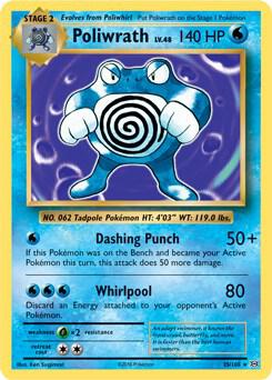 Poliwrath - 25/108 (XY Evolutions) card from Deck Exclusives