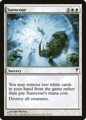 Sunscour card from Coldsnap