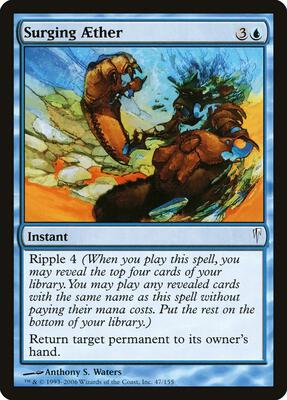 Surging Aether card from Coldsnap