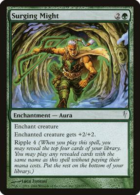 Surging Might card from Coldsnap