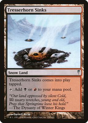 Tresserhorn Sinks card from Coldsnap