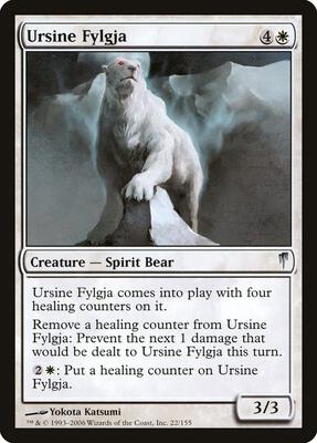 Ursine Fylgja card from Coldsnap