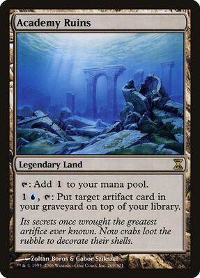 Academy Ruins card from Time Spiral