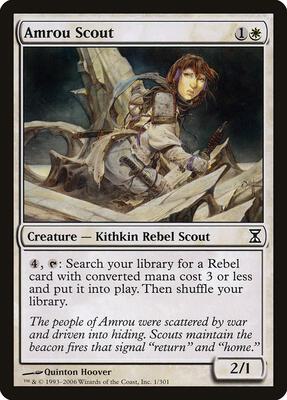 Amrou Scout card from Time Spiral
