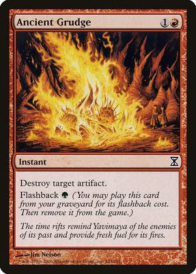 Ancient Grudge card from Time Spiral