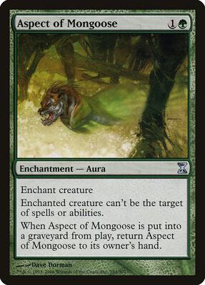 Aspect of Mongoose card from Time Spiral