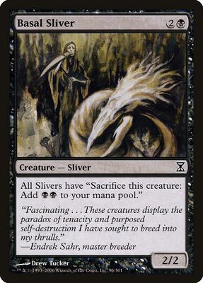 Basal Sliver card from Time Spiral
