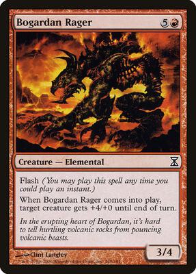 Bogardan Rager card from Time Spiral