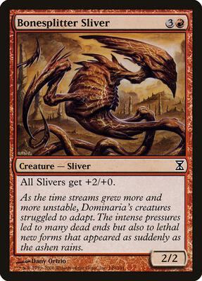 Bonesplitter Sliver card from Time Spiral