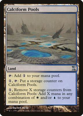 Calciform Pools card from Time Spiral
