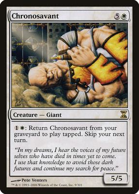 Chronosavant card from Time Spiral