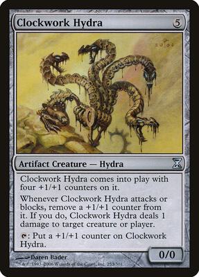 Clockwork Hydra card from Time Spiral