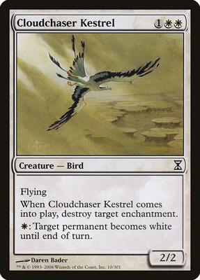 Cloudchaser Kestrel card from Time Spiral