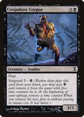 Corpulent Corpse card from Time Spiral