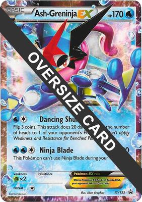 Ash-Greninja EX - XY133 (XY Black Star Promos) card from Jumbo Cards