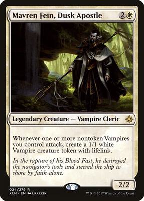 Mavren Fein, Dusk Apostle card from Ixalan