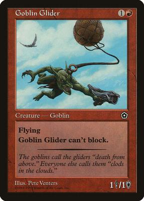 Goblin Glider card from Portal Second Age