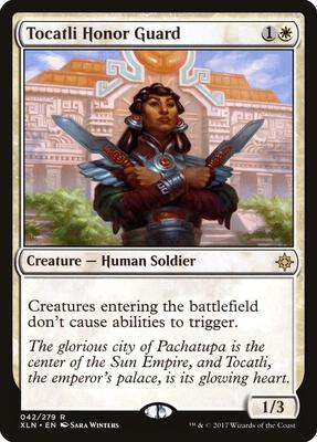 Tocatli Honor Guard card from Ixalan