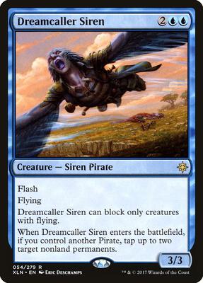 Dreamcaller Siren card from Ixalan