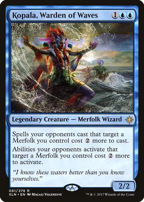 Kopala, Warden of Waves card from Ixalan