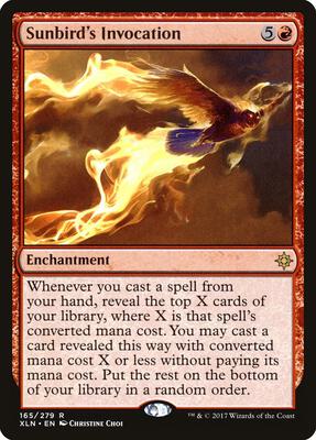 Sunbird's Invocation card from Ixalan
