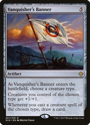 Vanquisher's Banner card from Ixalan