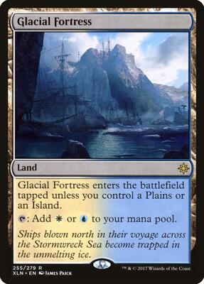 Glacial Fortress card from Ixalan