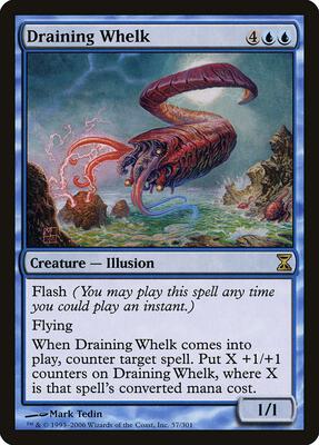 Draining Whelk card from Time Spiral