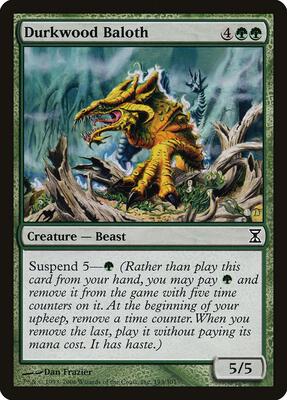 Durkwood Baloth card from Time Spiral